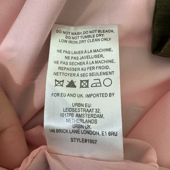 Anthropologie Hutch Leah Dress Womens MP Medium Petite True Wrap Pink - Picture 8 of 11